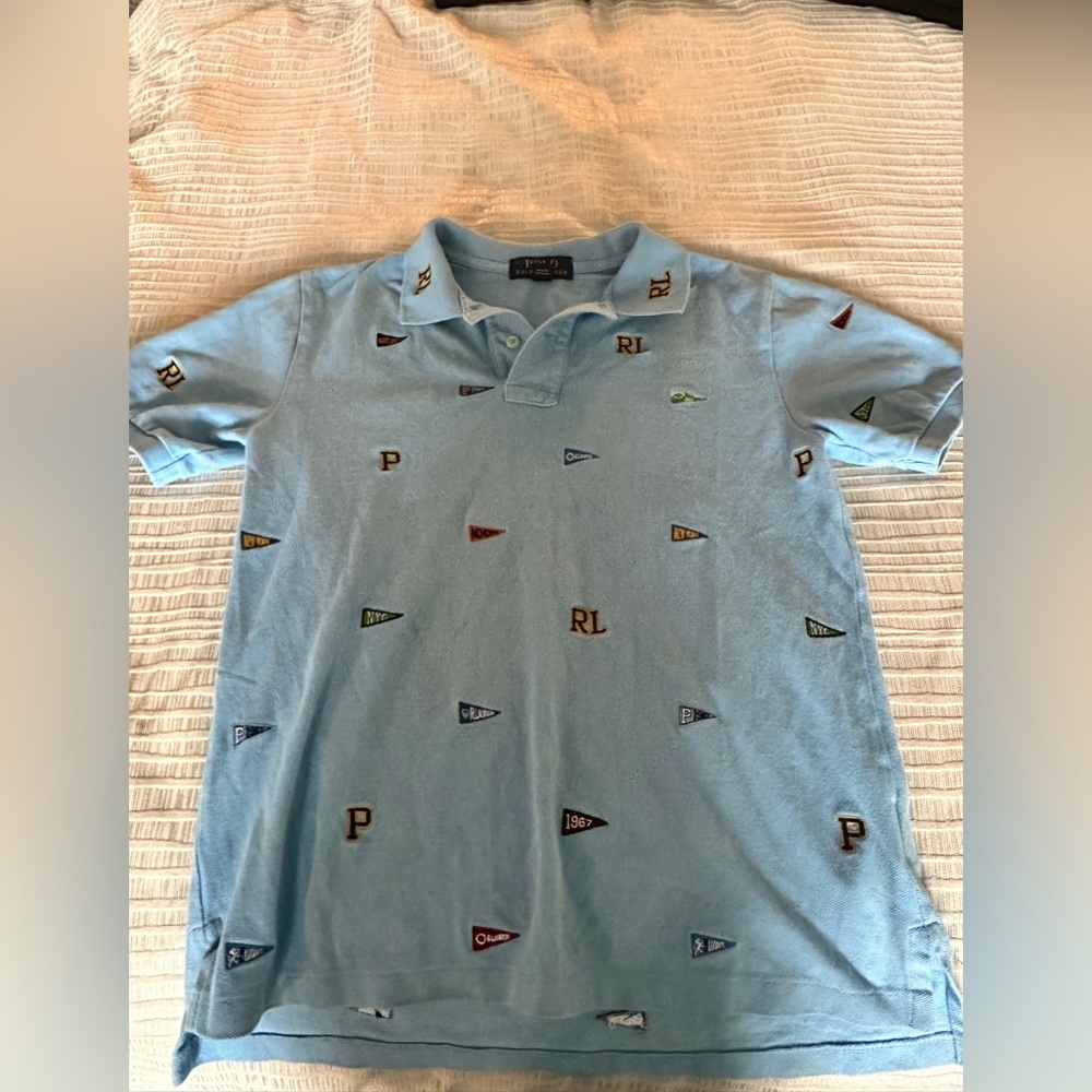 Ralph Lauren Light Blue Polo Shirt